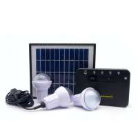 4W solar power lighting system lighting for 3 rooms for Africa